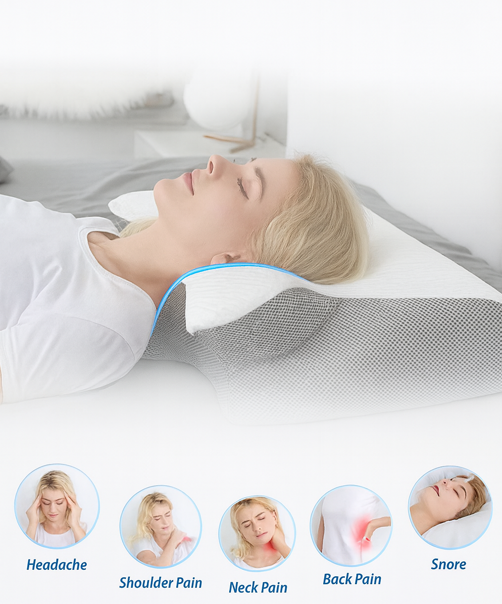 OMYNX | Butterfly Ergonomic Pillow