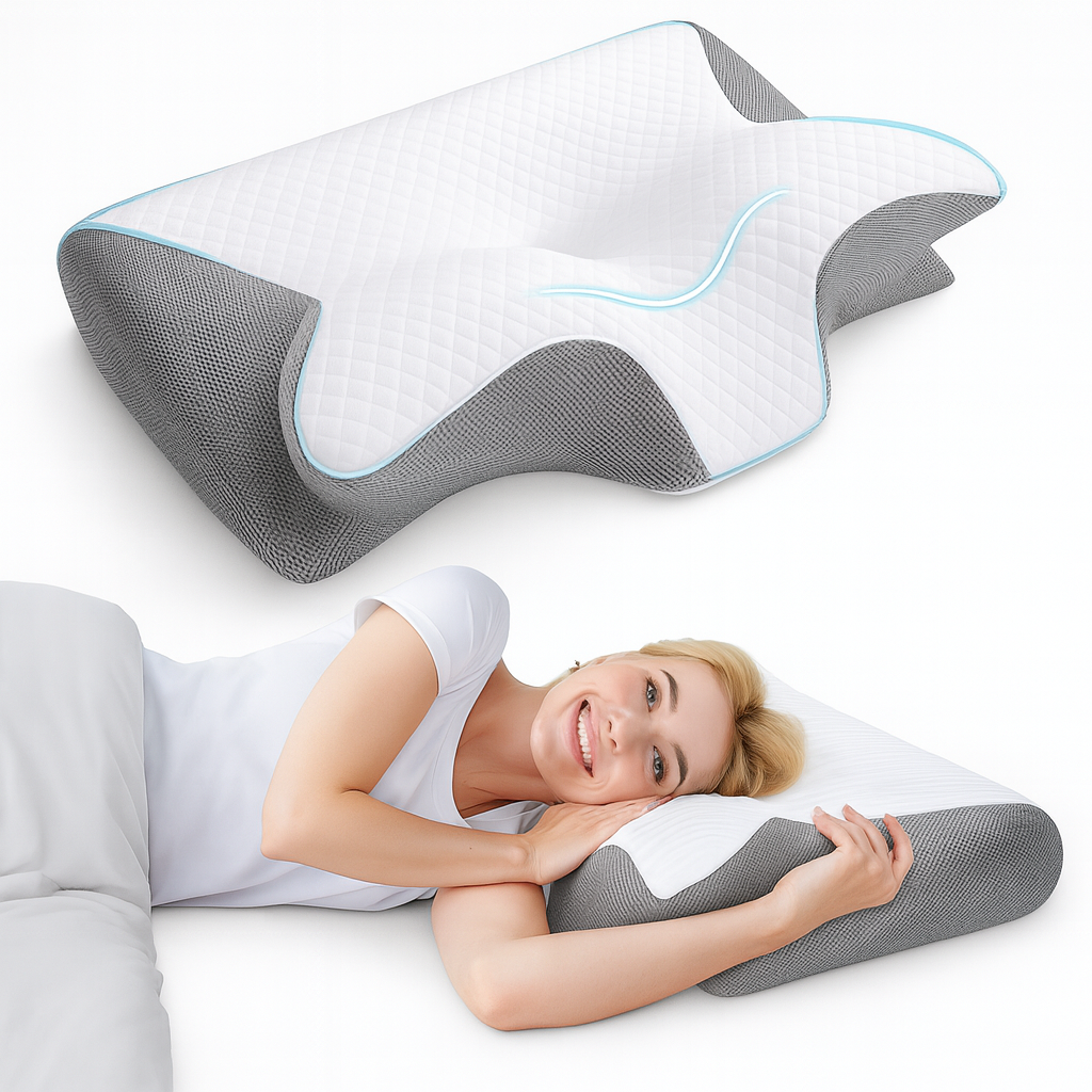 OMYNX | Butterfly Ergonomic Pillow